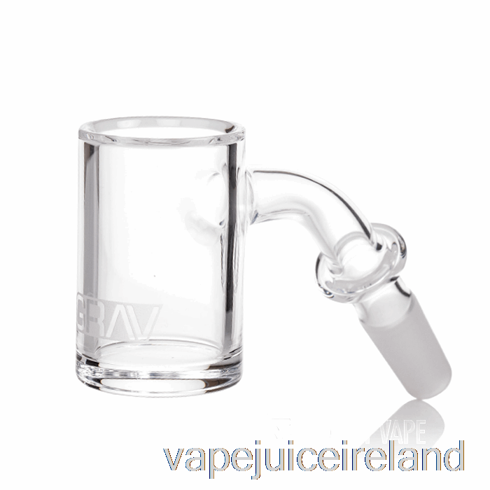 Vape Flavours GRAV 10mm Seamless Quartz Bucket Banger 45 Degree
